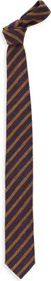 Striped Pattern Pointed Tie