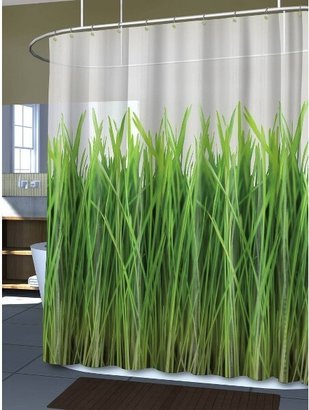 Grass EVA Shower Curtain - Green