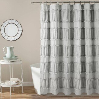 Nova Ruffle Shower Curtain