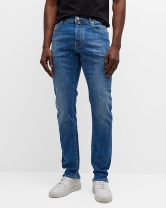 Men's Slim Fit Stretch Denim Jeans-AA