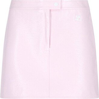 Reedition Logo Patch Mini Skirt