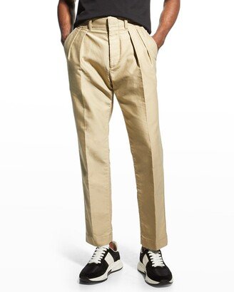 Men's Garment-Washed Chino Sport Pants