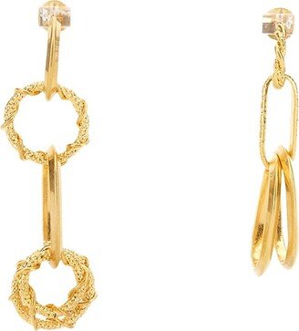 Ring Chain Earrings