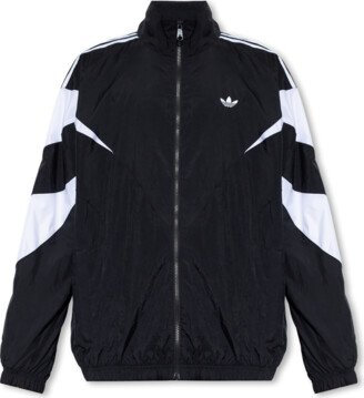 Track Jacket With Logo - Black