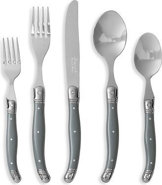 French Home Laguiole Laguiole 20-Piece Stainless Steel Flatware Set-AA