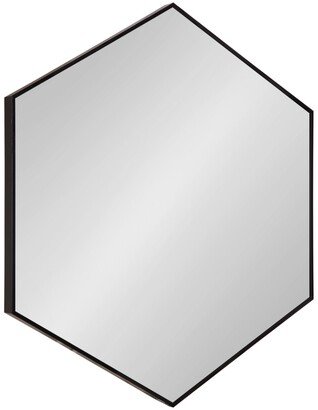 Rhodes 6-Sided Hexagon Wall Mirror - 30.75