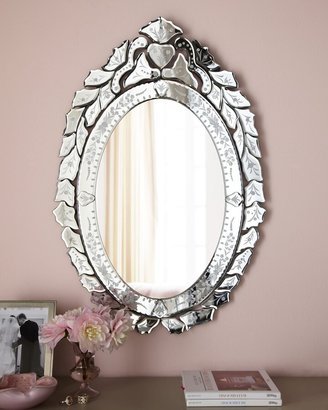 Ernhart Oval Venetian-Style Mirror