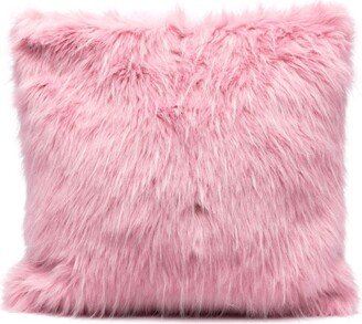 Faux-Fur Clutch Bag