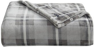 Lewes Ultra Soft Plush Grey Blanket, King