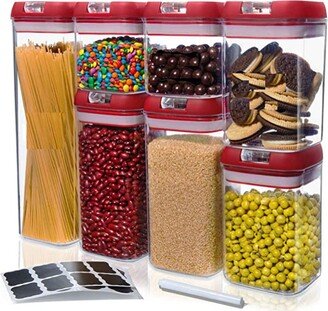 Cheer Collection Food Storage Container, Set of 7