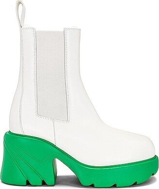 Flash Ankle Boots in White