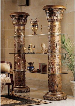 Egyptian Columns of Luxor Shelves