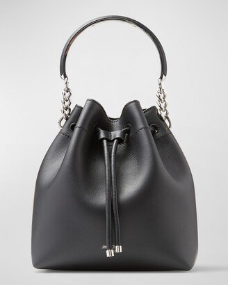 Bon Bon Bucket/s Soft Shiny Calf Leather-AA