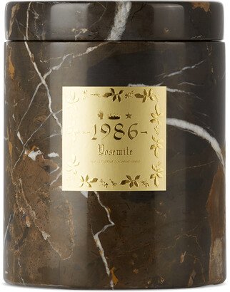 1986 Black Marble Yosemite Candle