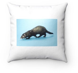 Ferret Pillow - Throw Custom Cover Gift Idea Room Decor