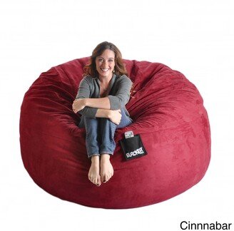 Slacker Sack Round 6-foot Microsuede and Foam Bean Bag