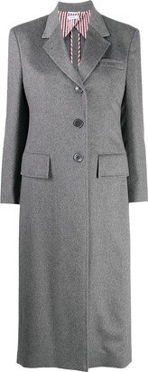 Wide Lapel Cashmere Overcoat