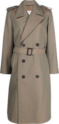 Double Breasted Trench Coat-AE