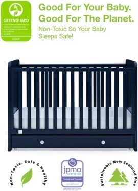 babyGap by Delta Children Graham 4-in-1 Convertible Crib with Storage Drawer-AC