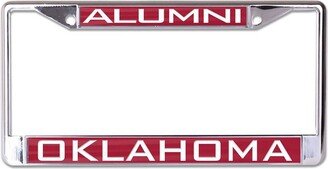 Wincraft Multi Oklahoma Sooners Alumni Inlaid Metal License Plate Frame