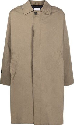 Timothe single-breasted trench coat