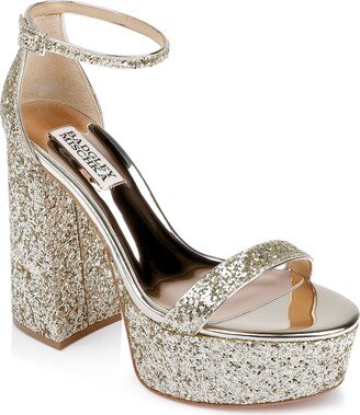 Party Ankle Strap Platform Sandal