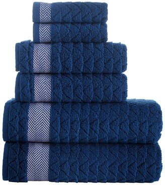 Herringbone 6Pc Towel Set