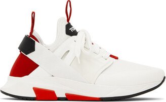 White & Red Jago Sneakers