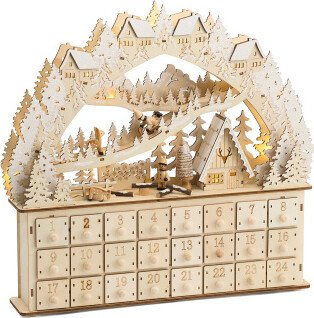 Led Advent Calendar House