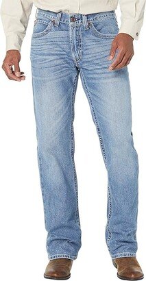 M2 Traditional Relaxed Stretch Gage Stackable Bootcut Jeans (Bisman) Men's Jeans