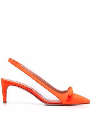 Sandie 60mm slingback pumps