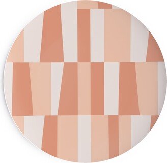 Salad Plates: Collage Tiles - Orange Salad Plate, Orange