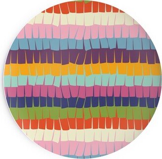 Salad Plates: PiAta Fiesta Party Salad Plate, Multicolor