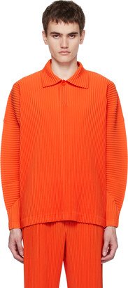 Orange Monthly Color August Polo