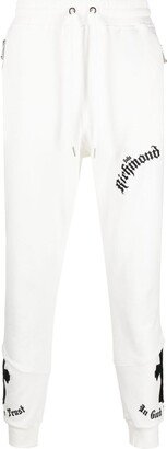 Logo-Print Track Pants-AL