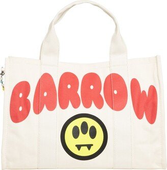 Logo Printed Keyring Attached Tote Bag