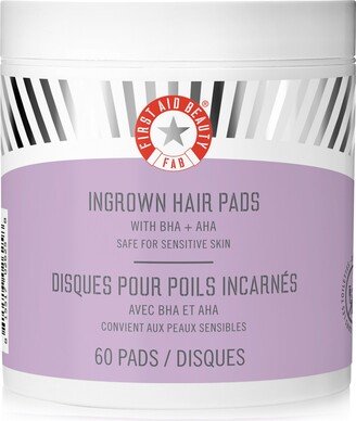 Ingrown Hair Pads With Bha & Aha, 60 Pads