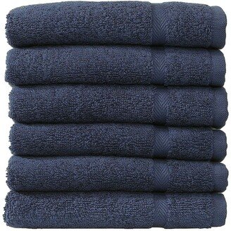 Denzi Washcloths - Set of 6 - Twilight Blue