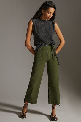 The Colette Cropped Wide-Leg Pants-AC