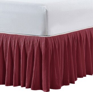 Serenta 18 Inch Drop Diamond Square Matching Bed Skirt