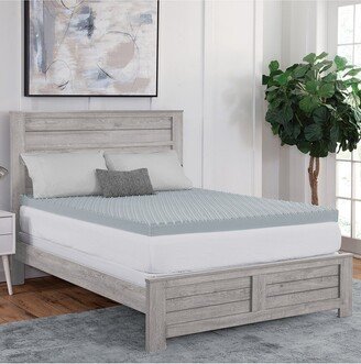 Dream Serenity Peak Comfort 2In Memory Foam Mattress Topper