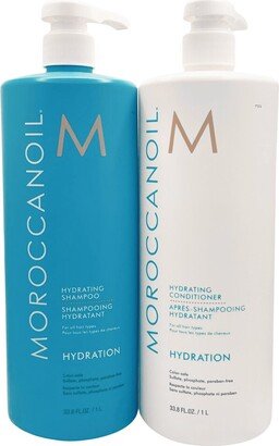 33.8Oz Hydrating Shampoo & Conditioner Duo