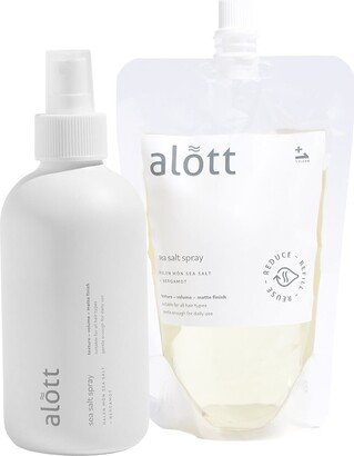 Alott Vegan Sea Salt Spray + Refill Bundle