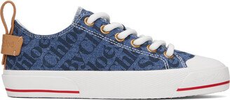 Navy Aryana Sneakers