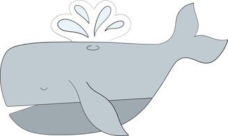 Whale With Water Cookie Cutter