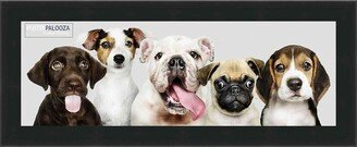 PosterPalooza 16x40 Contemporary Black Complete Wood Panoramic Frame with UV Acrylic, Foam Board Backing, & Hardware
