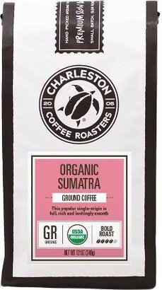 CHARLESTON COFEE ROASTERS Charleston Coffee Roasters Organic Sumatra Ground Dark Roast Coffee - 12oz