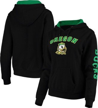 Women's Black Oregon Ducks Loud and Proud Pullover Hoodie