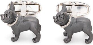 French-bulldog cufflinks