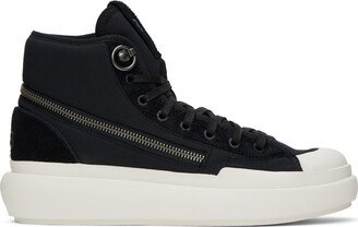 Black Ajatu Court Sneakers